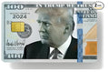 Silver grey plastic nano SIM card holder with adhesive stickers for credit cards and bus passes