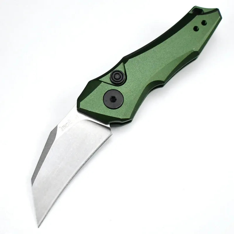 Outdoor folding pocket knife in black, grey or green with 150mm length