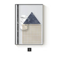 Abstract geometric pattern canvas wall painting in multiple size options
