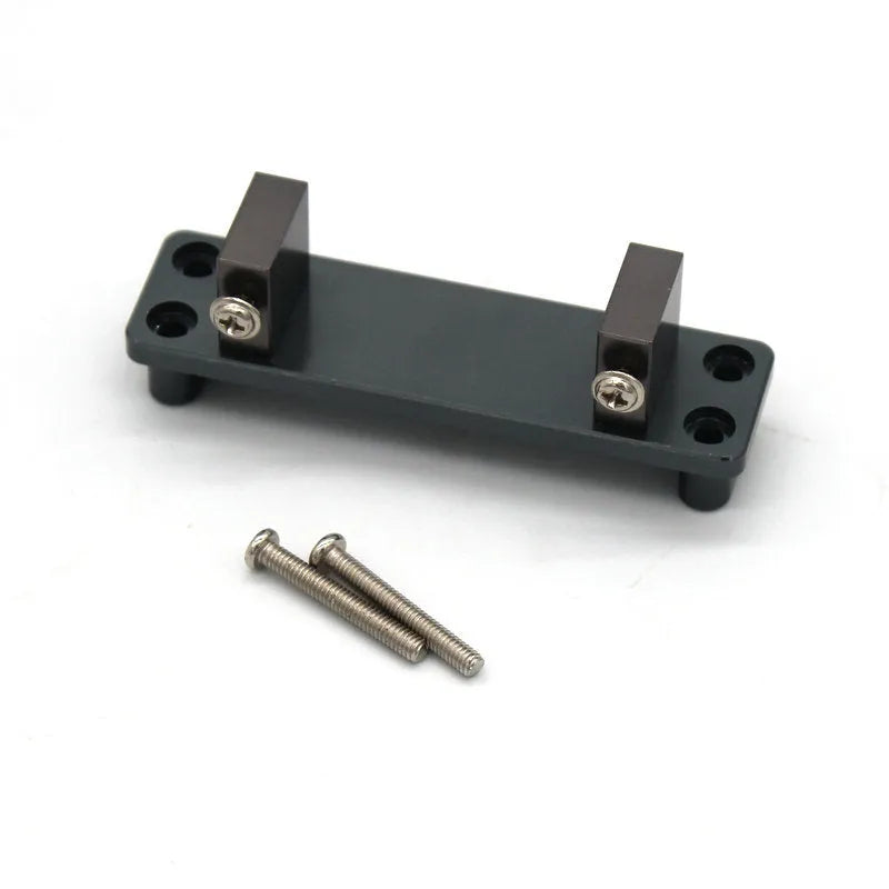 Military RC car alloy metal accessories set with grey components and black tyres