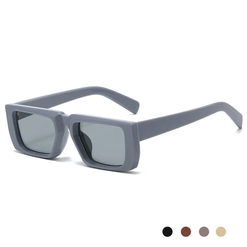 Y2K special-shaped sunglasses with UV400 protection in multiple frame and lens colour combinations