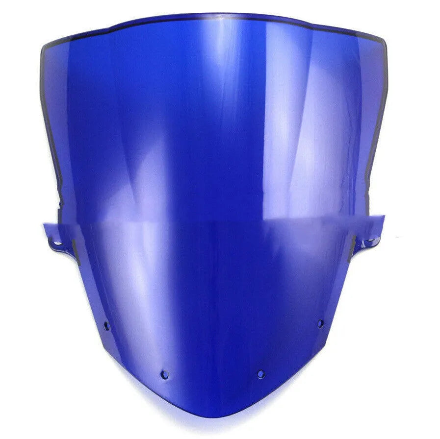 Replacement acrylic motorcycle windscreen for Kawasaki ZX-6R and ZX-10R in blue and brown tint options
