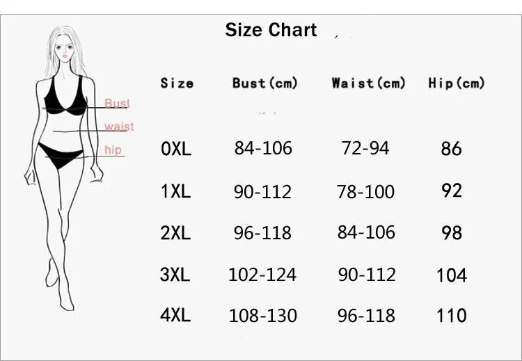 Women's plus size floral print one-piece swimsuit in extended sizes with high elasticity fabric