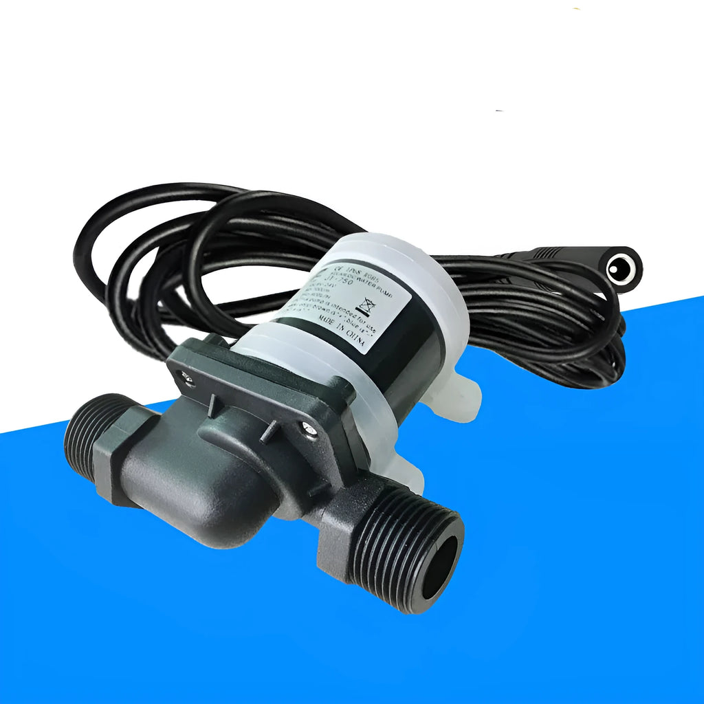 Jiatong JT-750 DC water pump for solar heating systems with threaded connections