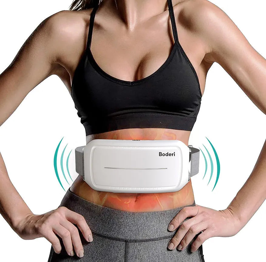 White tummy machine abdominal exercise wheel for core strength training