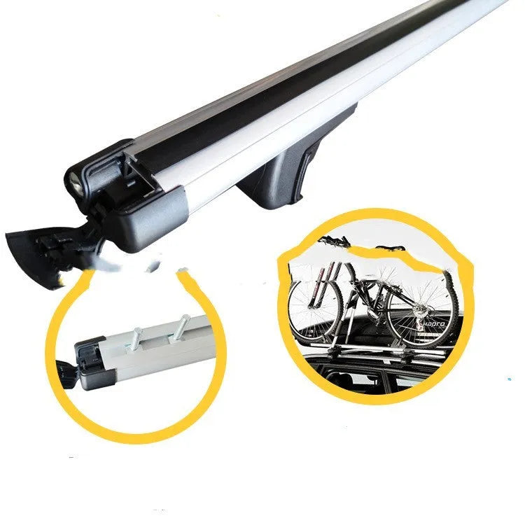 GM SUV alloy roof rack modification kit with adjustable 120-135cm length and 75kg capacity