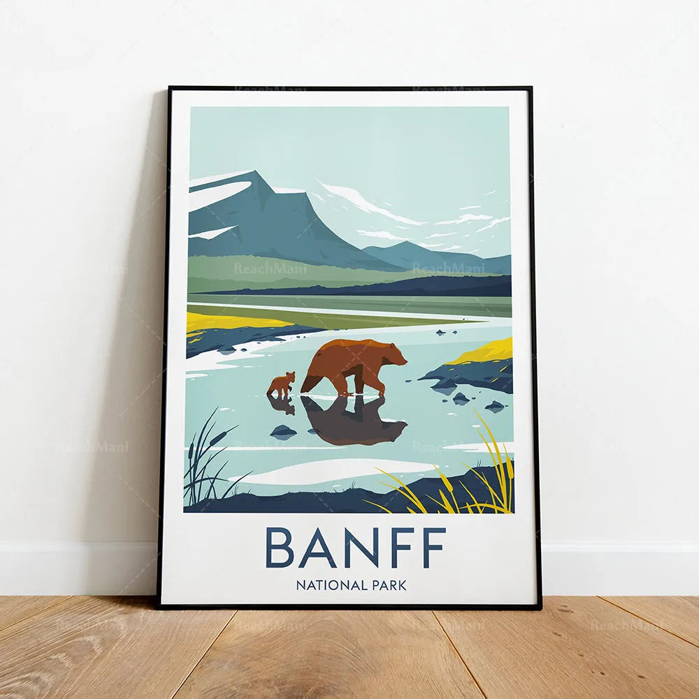 Frameless canvas decorative painting with pine frame, inkjet printed pattern, 50x70cm rectangle for living room wall