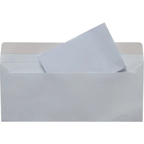 Blue anti-opening self-adhesive confidential security envelope showing tamper-evident features