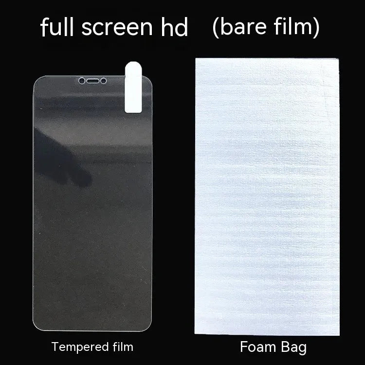 HD tempered glass screen protector for Samsung mobile phone on a table