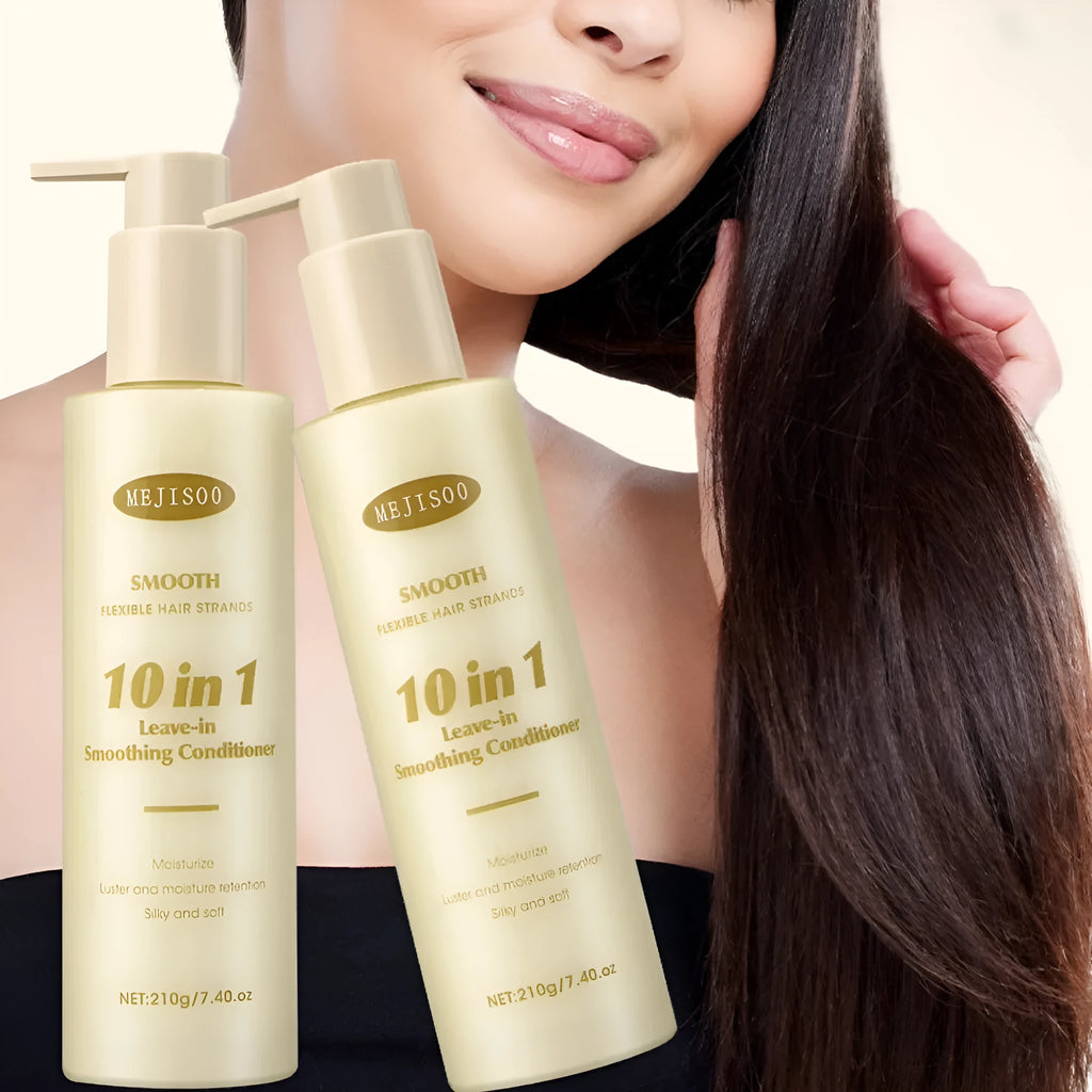 210g wash-free soft 10-in-1 hair conditioner bottle for ladies