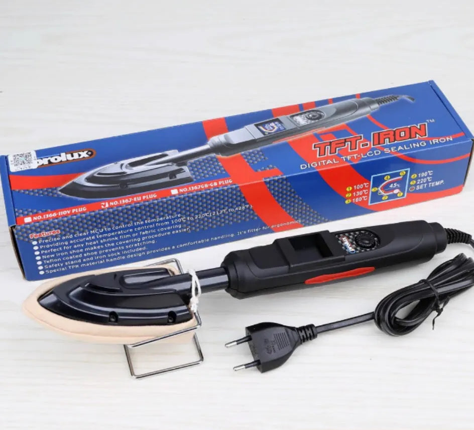 Professional electronic temperature control hot iron for skin models with adjustable heat settings