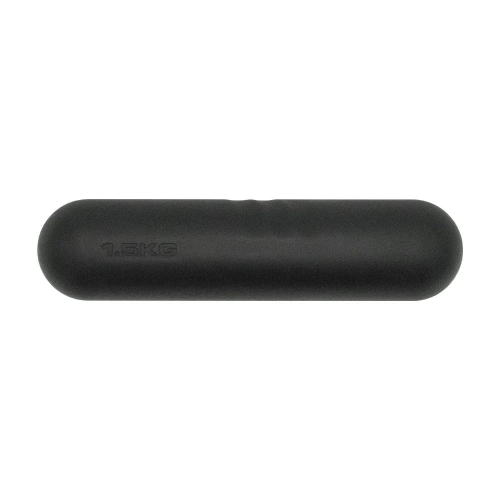 Silicone edging hand-drawn yoga dumbbell stick fitness equipment in various colours and weights