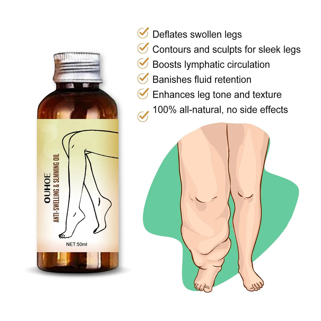 50ml bottle of moisturising body essential oil with botanical extracts