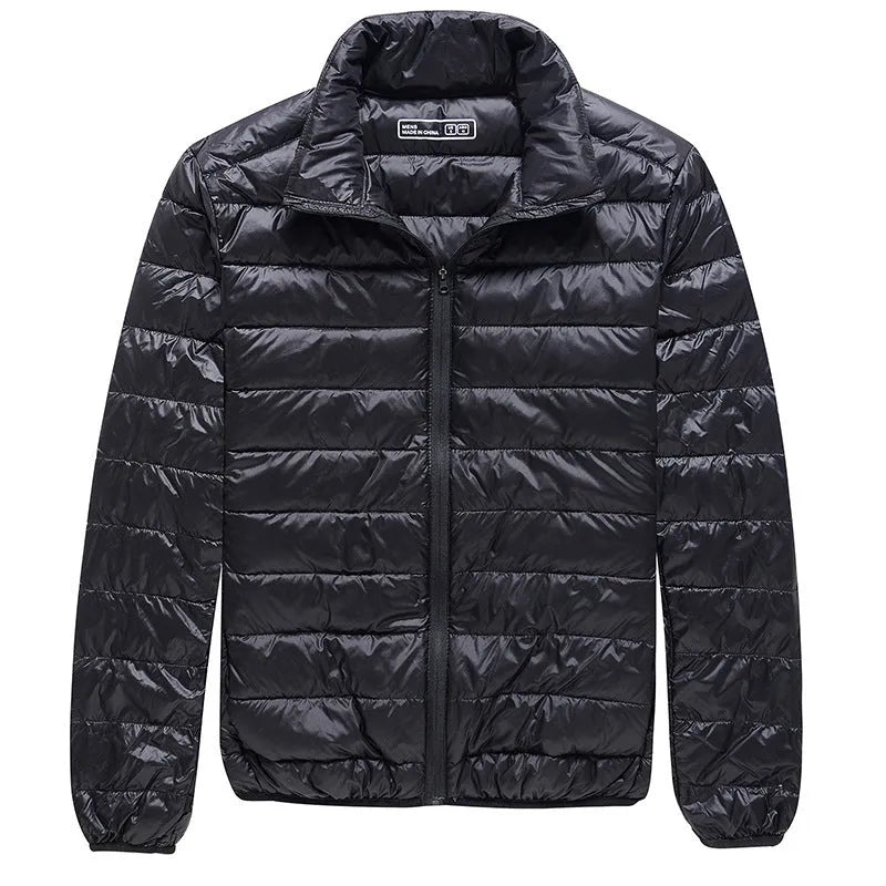Thin-profile ski suit for men and women with windproof waterproof veneer double plate construction