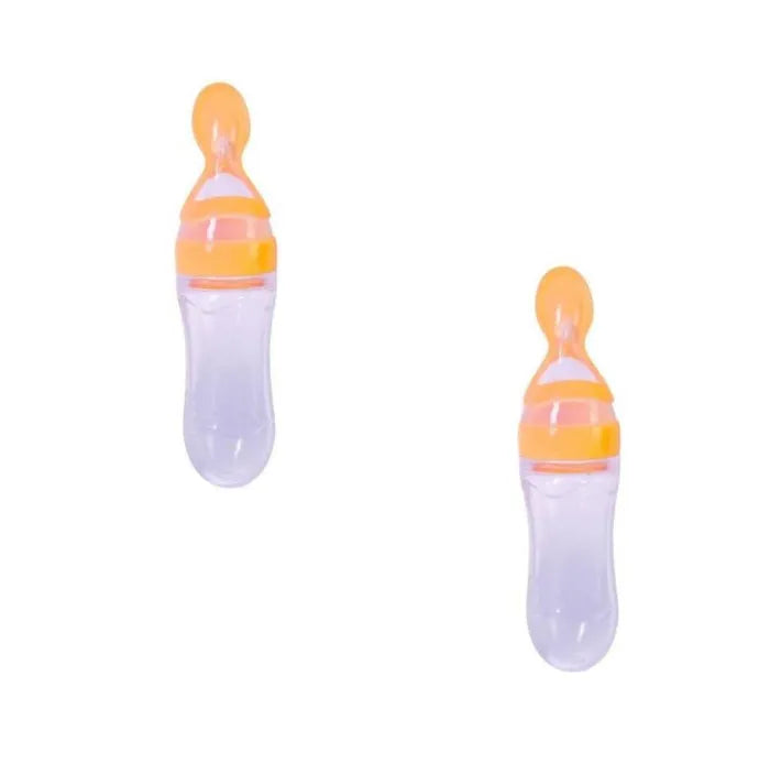 Two bright yellow inflatable swimming arm bands for children with a manual air pump.