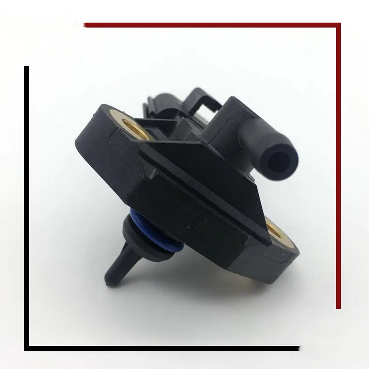 Black Ford Lincoln intake pressure sensor with electrical connector