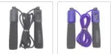 3 metre fitness skipping rope with foam handles in various colour options