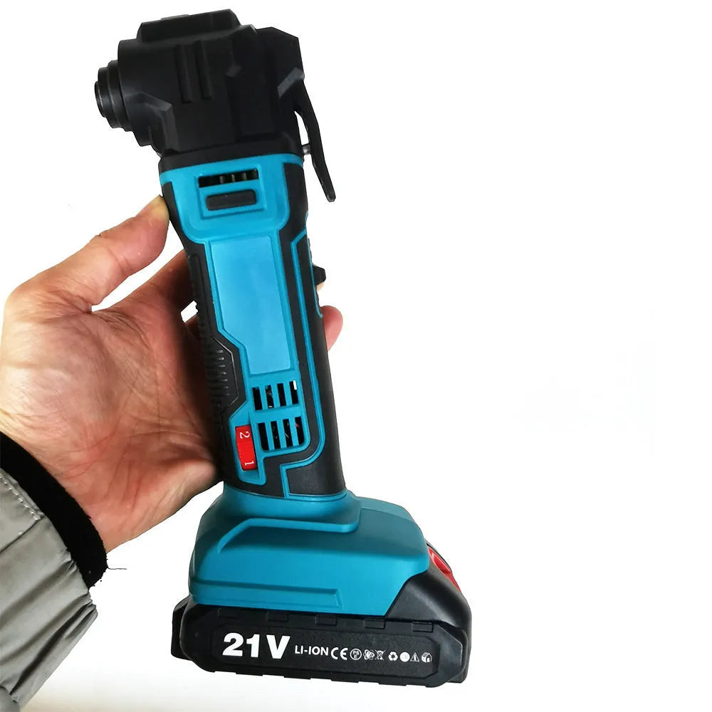 Rechargeable lithium battery trimming machine with brushless motor and metal construction