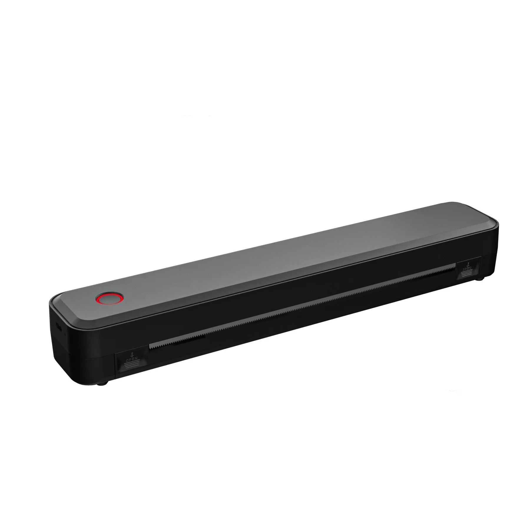 Compact thermal printer with Bluetooth for mobile phone connectivity in black or white finish