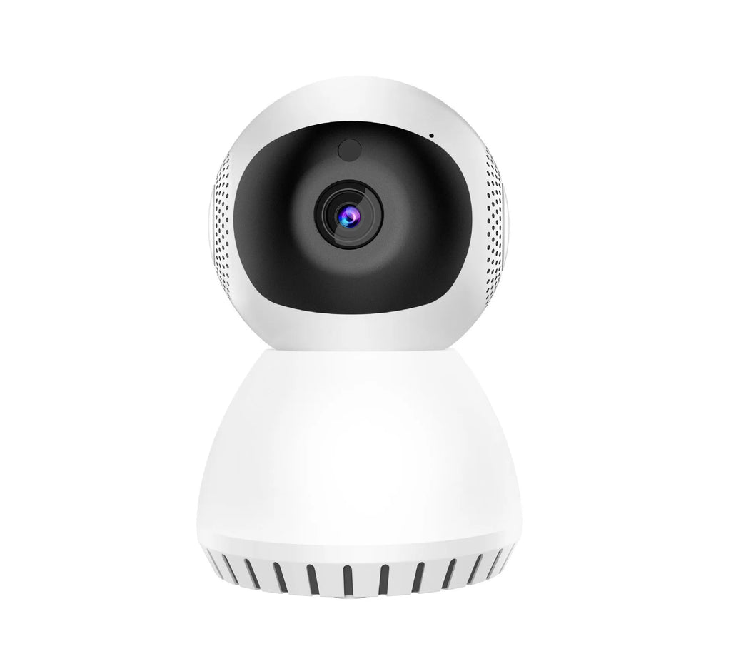 1080p HD dual-frequency wireless security camera with ABS housing and 12mm lens.