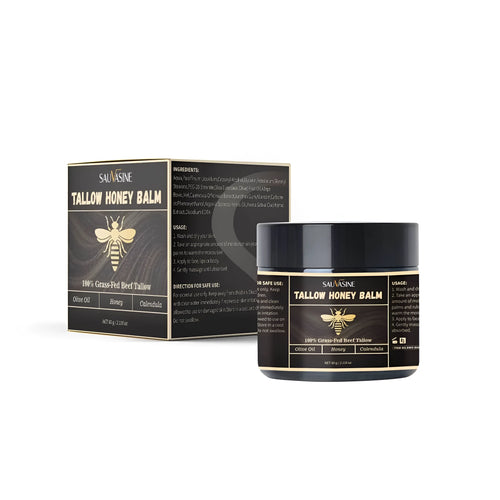 60g Butter Honey Cream container with honey and butter extract moisturiser for face, hands, and body