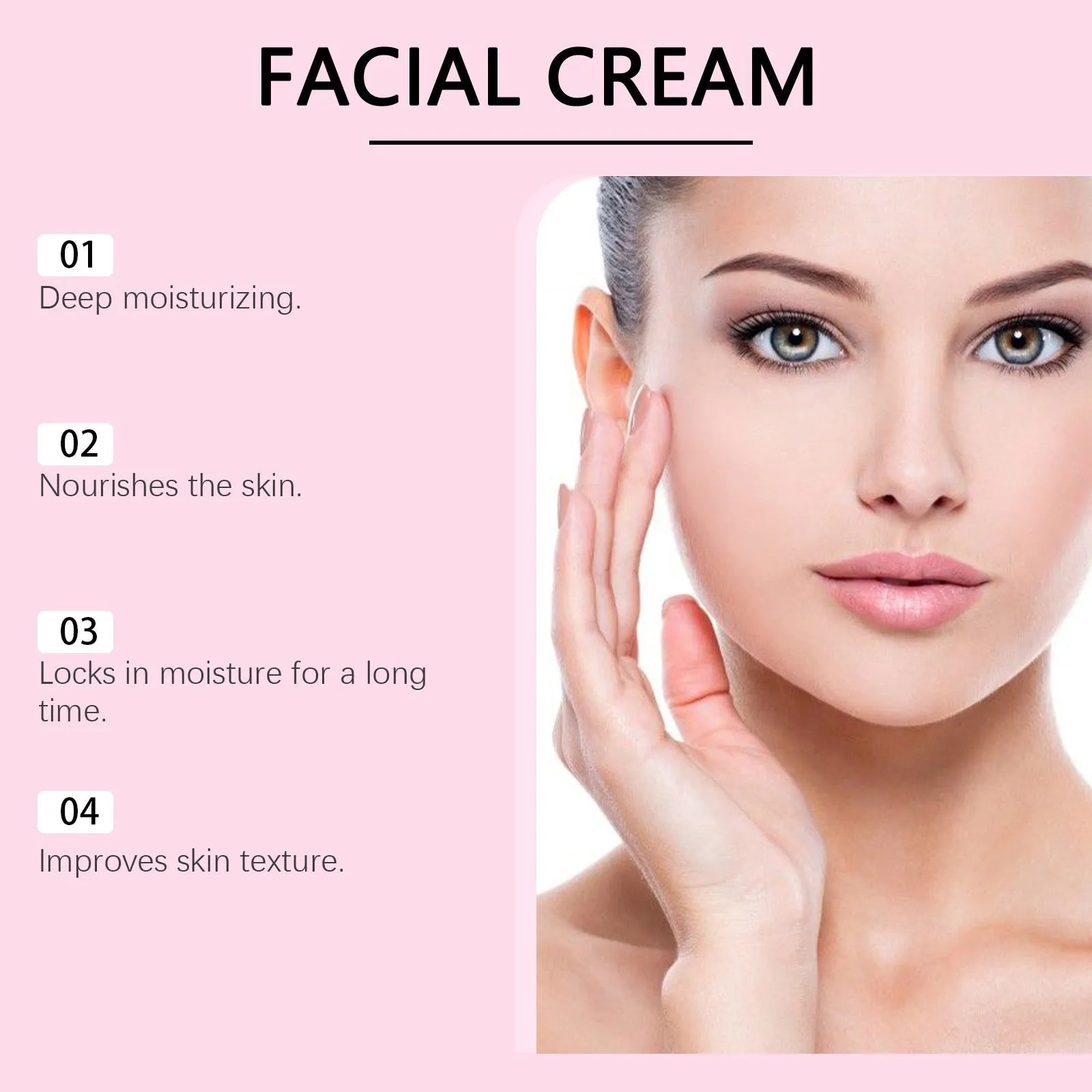 Sakura Butter Cream 100g moisturising facial jar measuring 5.7cm cube with rose-scented formulation