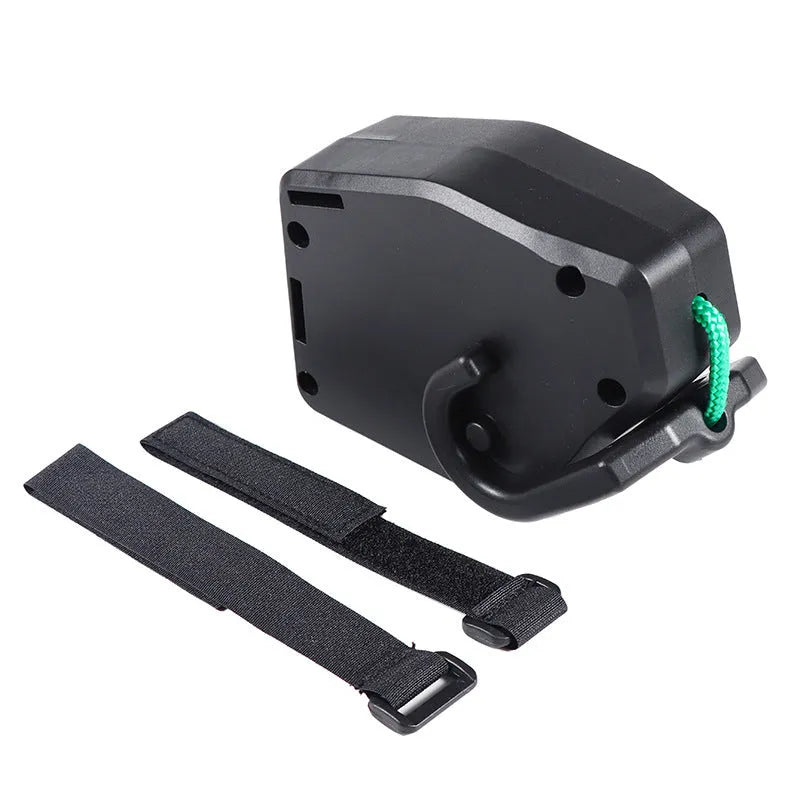 Black plastic bicycle trailer rope for mountain bike to child trailer connection