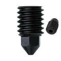 Bambu Lab A1 Mini 3D printer hardened steel hot end nozzle assembly with silicone sleeve