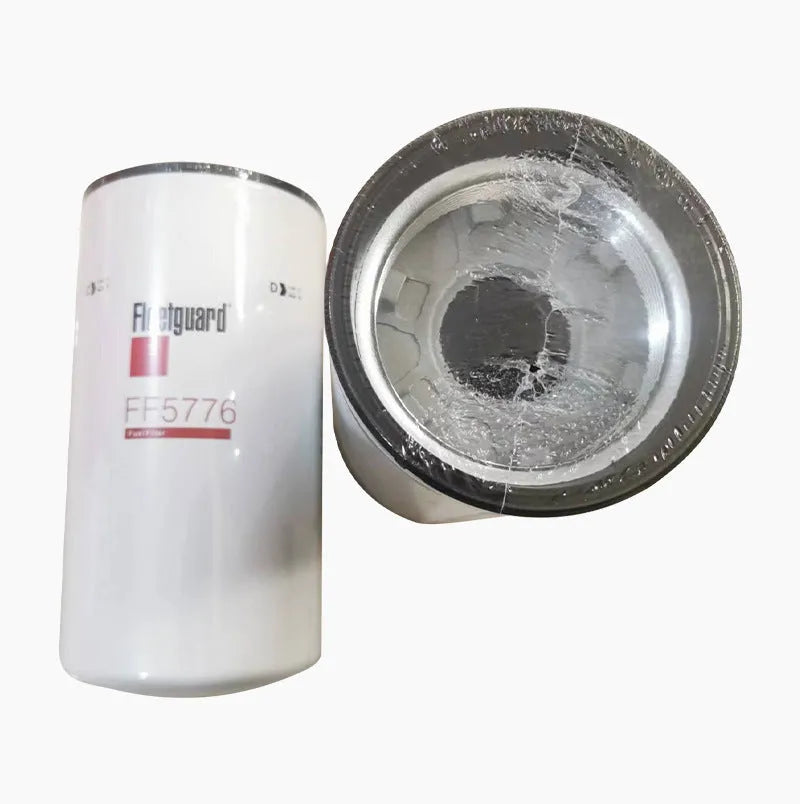 Glass fibre folding vacuum filter element for oil filtration with 32 mm connections