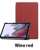 LenovoTab P12 plastic protective case in a decorative pattern, folded to show the integrated magnetic stand.