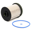 Vauxhall Opel Astra K diesel fuel filter element with gasket measuring 106mm height