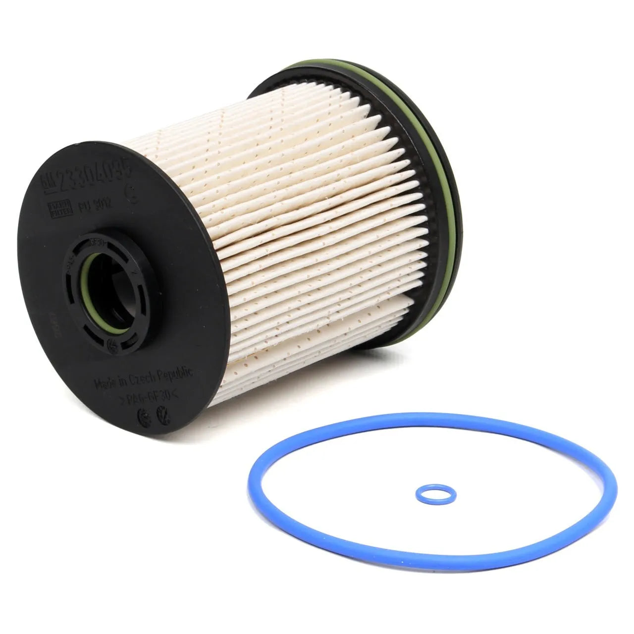 Vauxhall Opel Astra K diesel fuel filter element with gasket measuring 106mm height