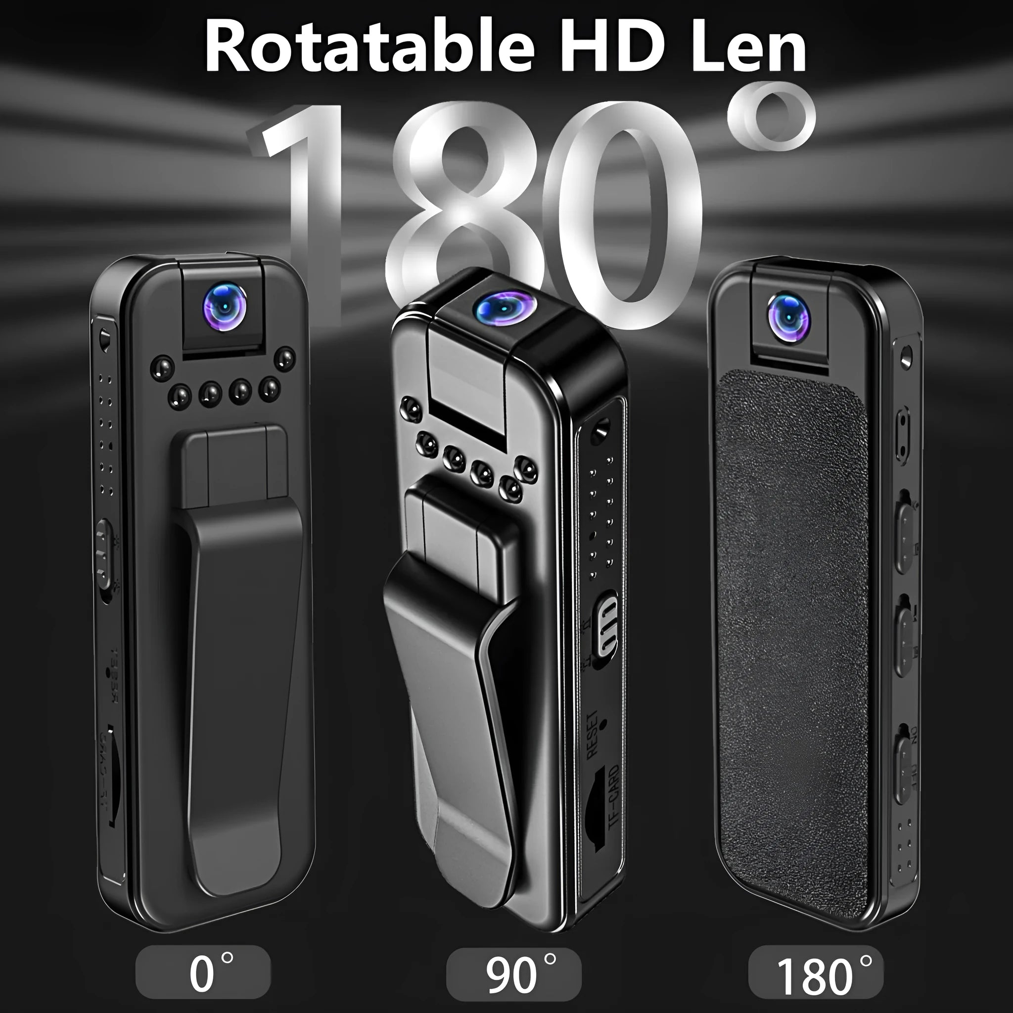 L7 HD infrared night vision wifi video recorder for home conference and outdoor use