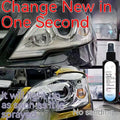 Single 100ml bottle of car headlight renovation repairing liquid for yellowed lamps
