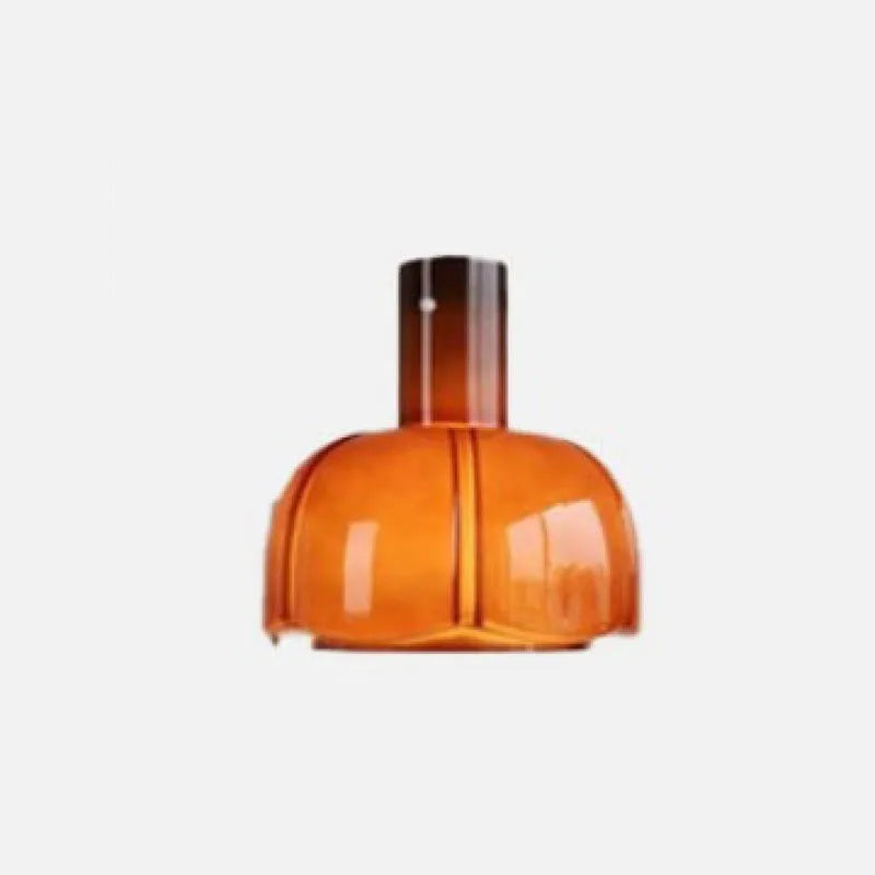 Medieval Glass Bud Retro Dining Room Chandelier pendant light in vintage design with E27 fitting