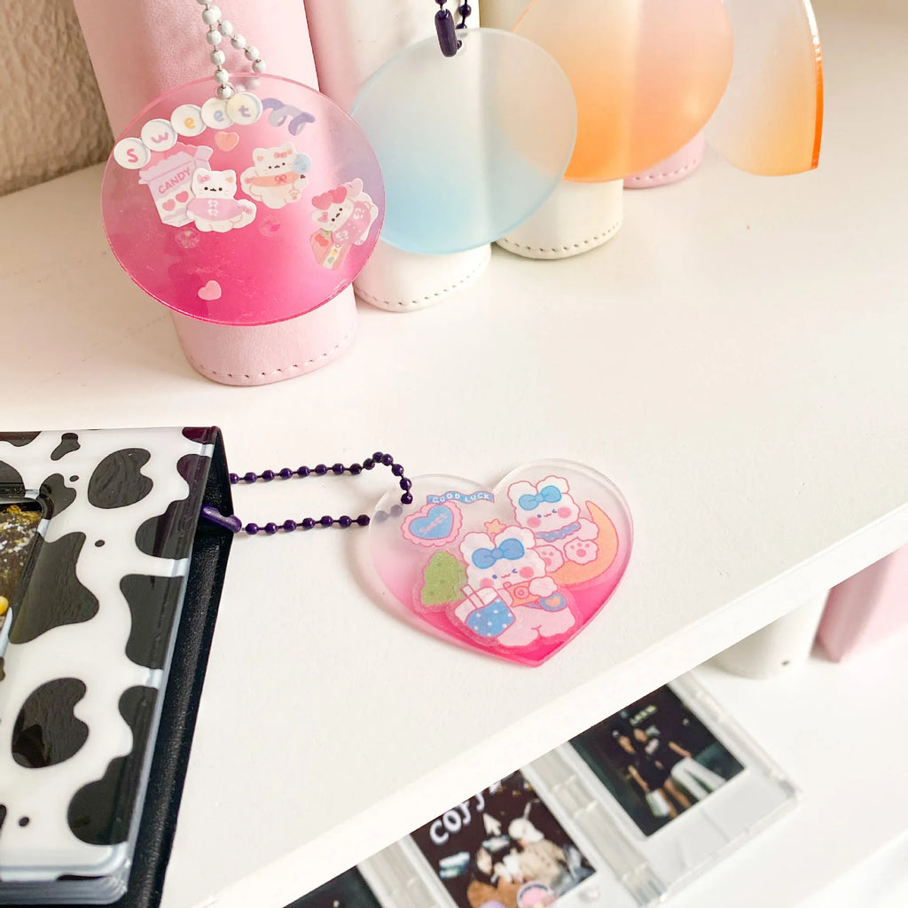 PVC waterproof cute cartoon stickers for agenda notebook decoration and office stationery