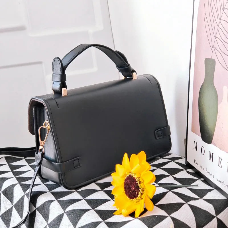 Retro ethnic crossbody bag with small square pattern in multiple colour options