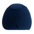 Solid colour cold compress cap in simple enclosed design for head cooling therapy.