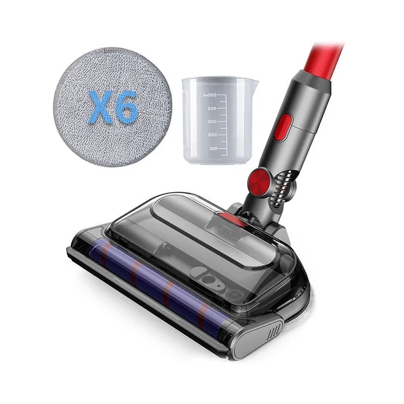50W electric mop head floor brush accessory for vacuum cleaner with triple function design for large homes