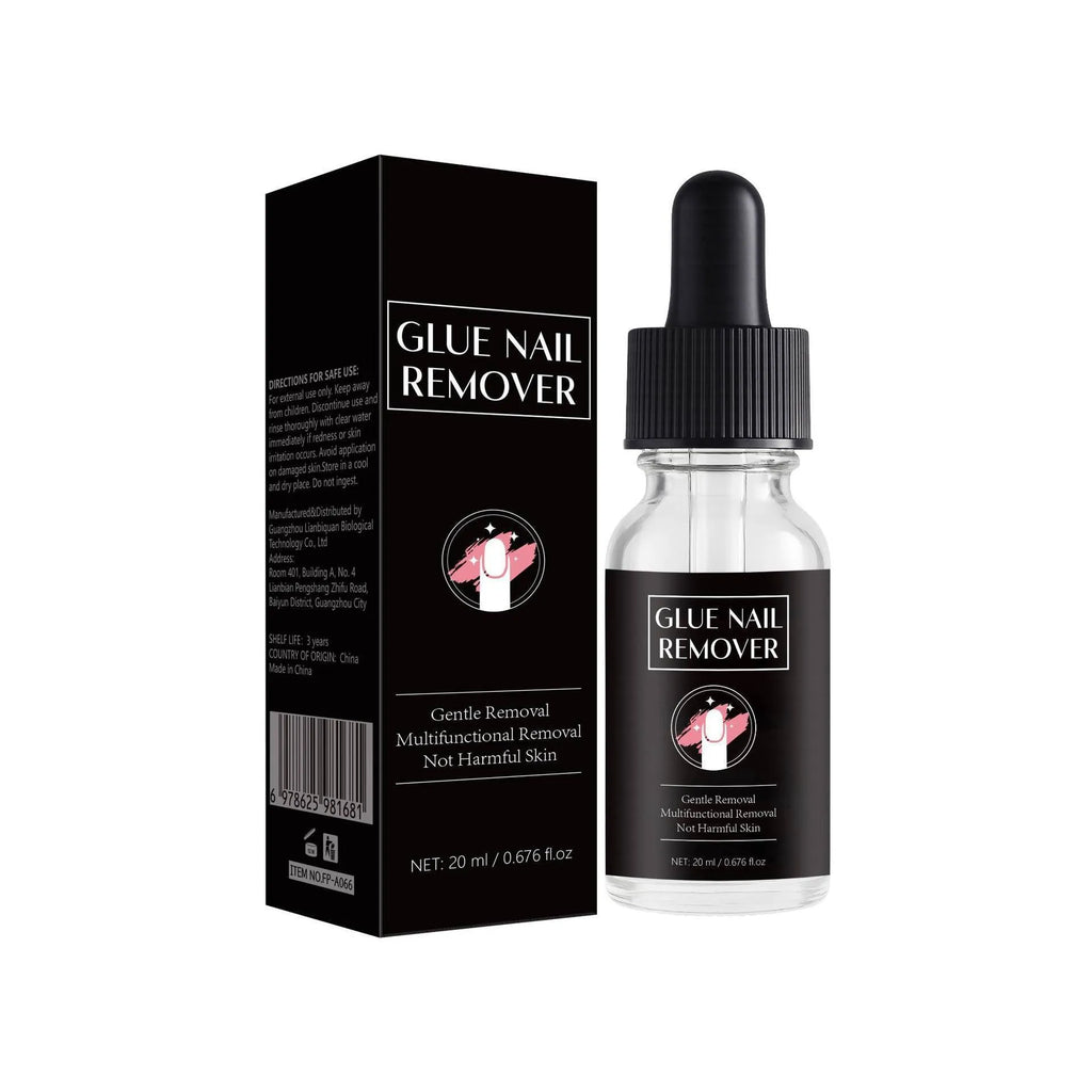 20ml bottle of FP-A066 nail glue remover for artificial nail and false eyelash adhesive removal