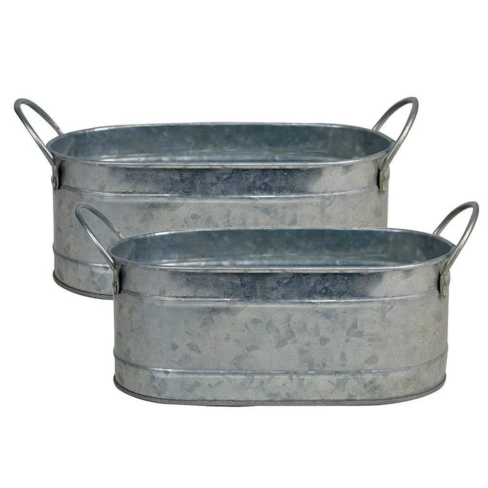 Iron sheet desktop succulent flowerpot for small plants and tabletop decoration