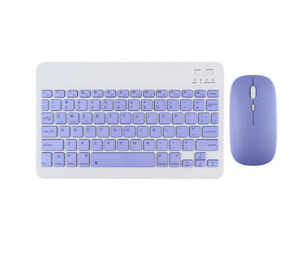 Compact Bluetooth keyboard for tablet with 78 keys in elegant white colour option