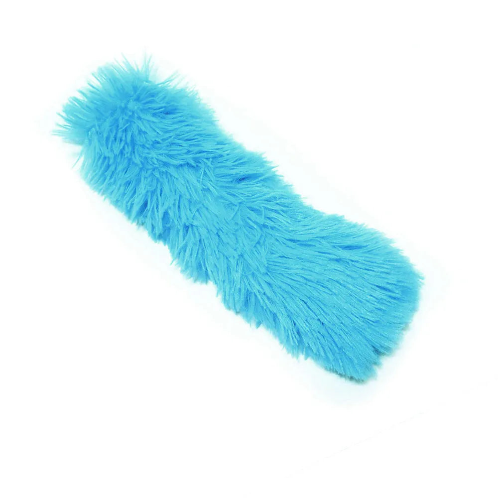Soft plush interactive cat toy with crinkle sound and catnip filling for indoor play