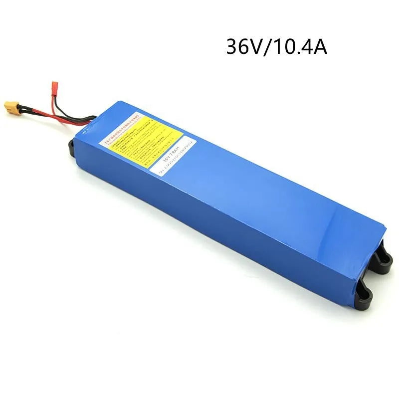 36V electric scooter lithium battery replacement pack with capacity options