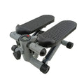 Silver grey hydraulic mini treadmill waist slimming machine with pedal design