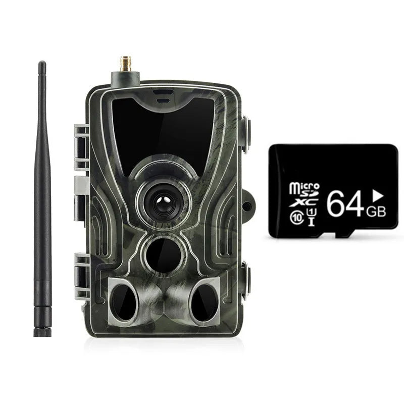 HC801M outdoor camouflage surveillance camera with wide-angle lens on waterproof ABS housing