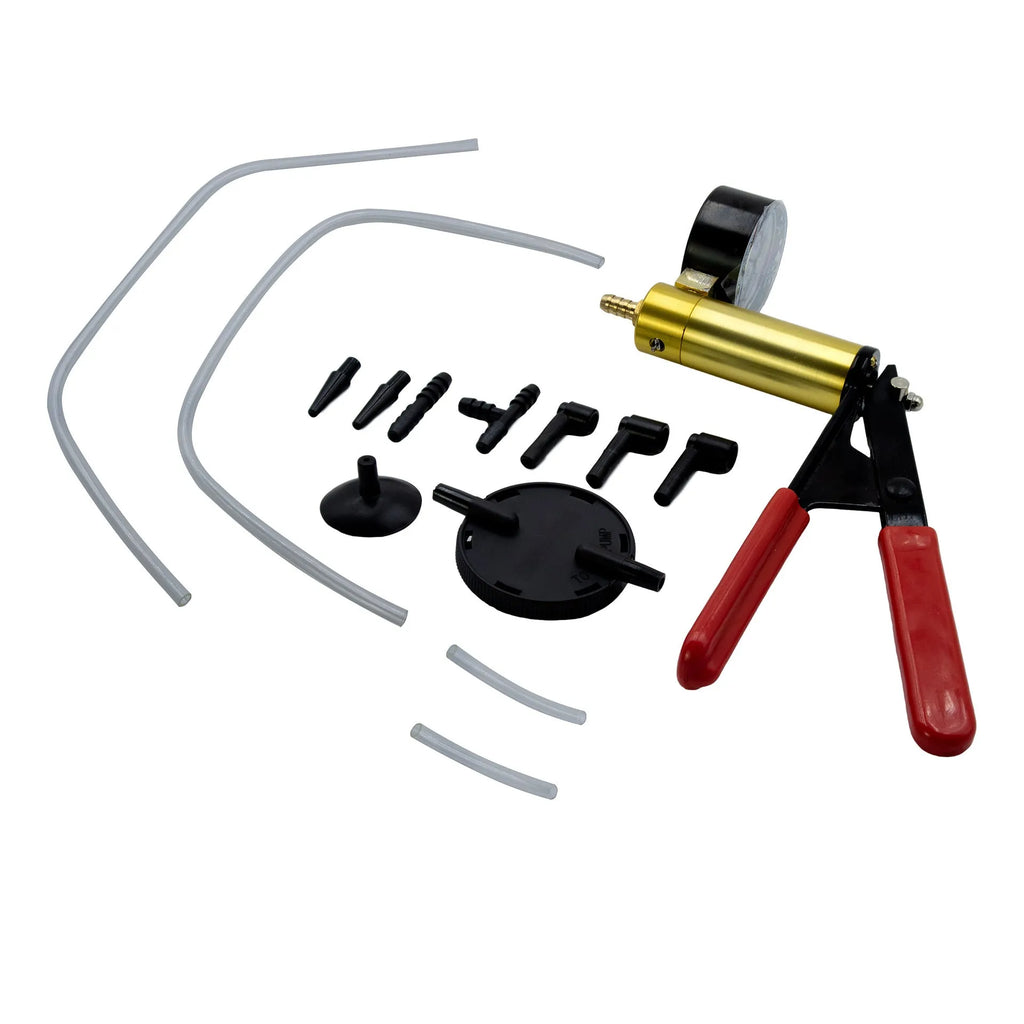 Aluminium manual vacuum air blow gun car repair tool with negative pressure suction mechanism