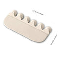 White PVC toilet urine blocking board for children's toilet training and splash prevention