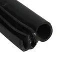 Black rubber sealing strip for Toyota Hiace High Roof sliding door, 5 metre length
