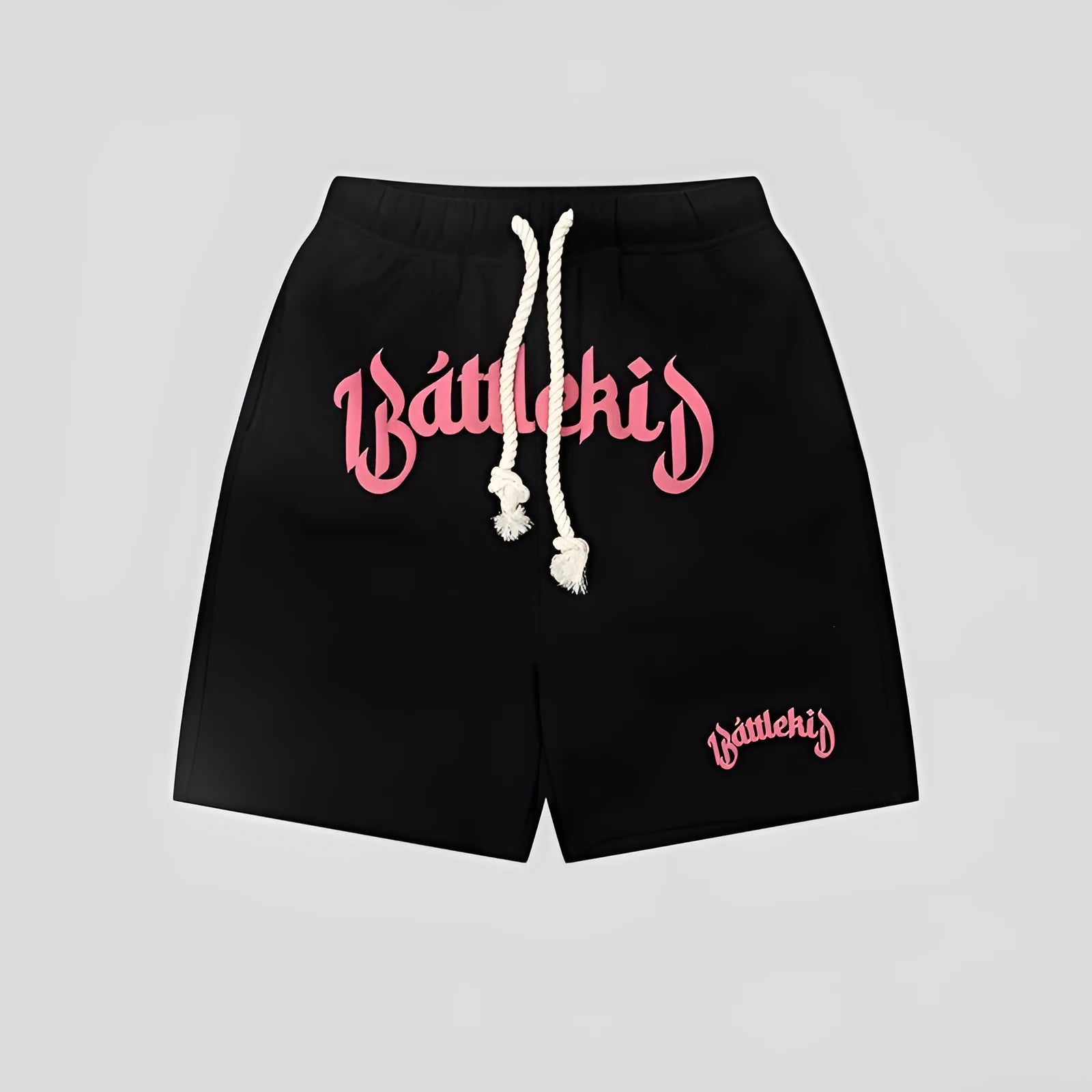 Women's cropped loose-fit sweatpants in cotton blend fabric on a hanger.